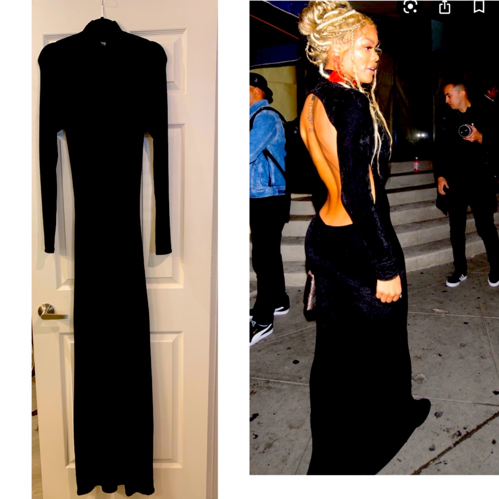 RONNY KOBO BACKLESS DRESS